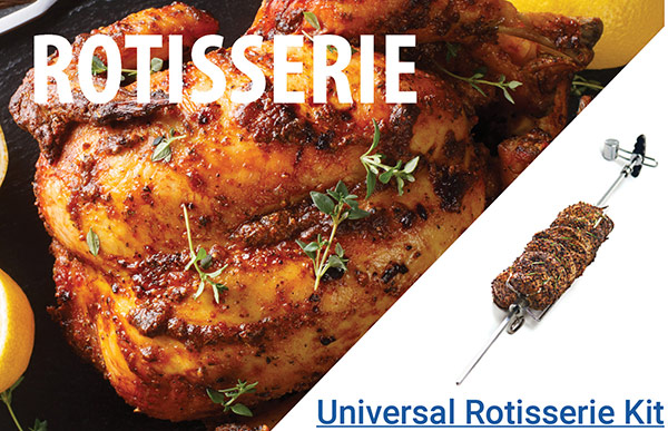 Rotisserie - Universal Rotisserie Kit