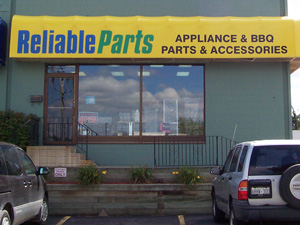 Where can you find information on local appliance parts shops?