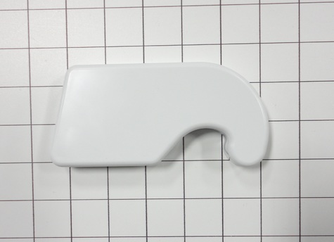 Photo 1 of W10331654A COVER, WHITE LEFT HINGE