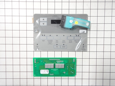 Photo 1 of W10740217 Whirlpool Refrigerator Dispenser Electronic Control Board