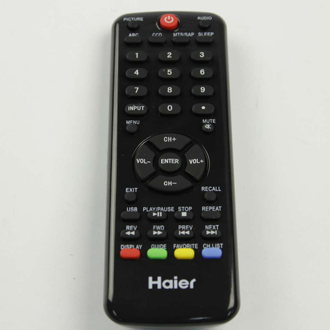 Photo 1 of Haier TV-5620-124 REMOTE CONTROL HTR-D09