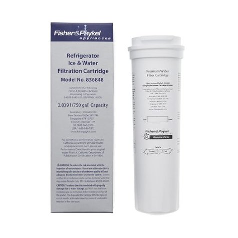 Photo 1 of 836848 Fisher & Paykel / DCS Refrigerator Water Cartridge Filter