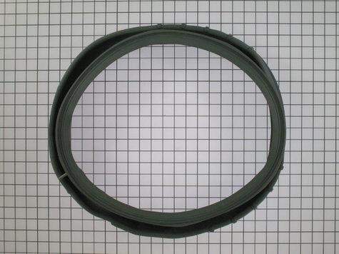 Photo 1 of DC97-16596A Samsung Washer Door Boot Diaphragm Gasket Assembly