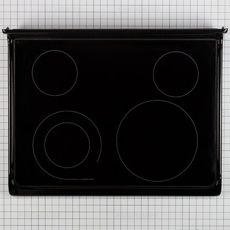 Photo 1 of 316531983 Frigidaire Range Main Cooktop Glass Assembly, Black