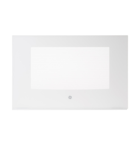 Photo 1 of WS01L11511 GE Range Outer Oven Door Glass & Panel, White