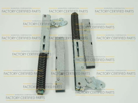 Photo 1 of Whirlpool 12002489 HINGE AND RECEPTACLE KIT,