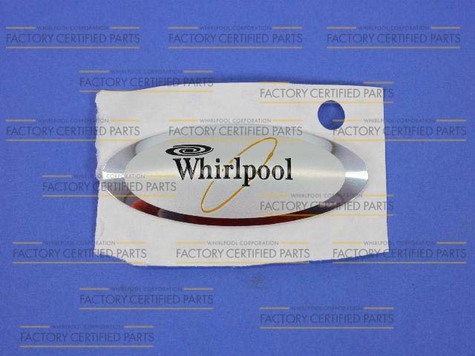 Photo 1 of Whirlpool W10854980 NAMEPLATE