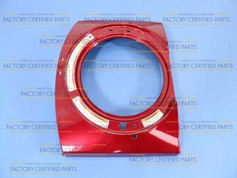 Photo 1 of Whirlpool W10240382 PANEL ASSY, FRONT MT RED