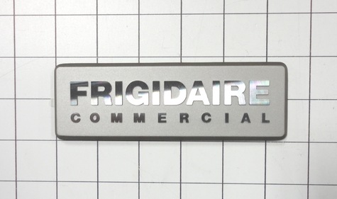 Photo 1 of Frigidaire 297073400 NAMEPLATE,COMMERCIAL STAINL