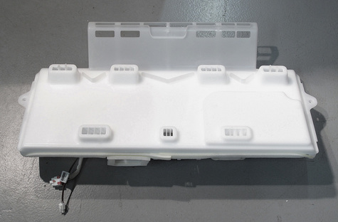 Photo 1 of DA97-08434C Samsung Refrigerator Freezer Evaporator Cover Assembly