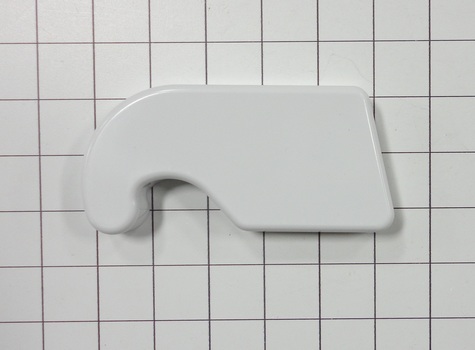 Photo 1 of Whirlpool W10331560A COVER, WHITE RIGHT HINGE
