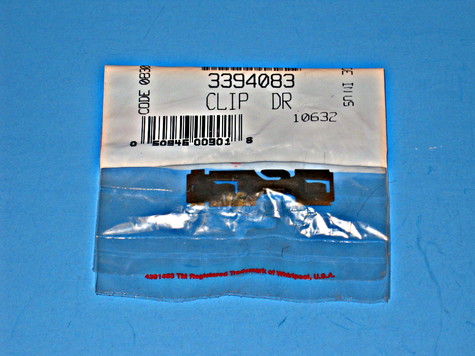 Photo 1 of W10854425 Whirlpool Dryer Front Panel Clip