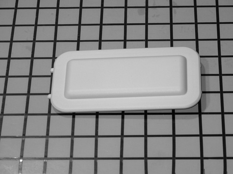 Photo 1 of W11087199 Whirlpool Microwave COVR-INLET - Waveguide Cover