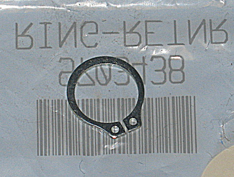 Photo 1 of WP9703438 Whirlpool Dryer Retaining Ring