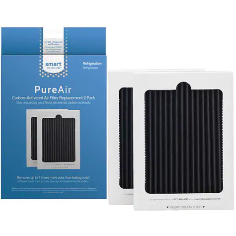 Photo 1 of Frigidaire SCPUREAIR2PK Universal Carbon-Activated Air Filter Refill Kit, 2 Pack