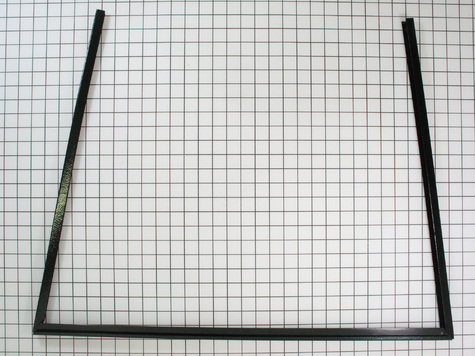 Photo 1 of 5303935377 Frigidaire Range Door Trim Kit, 3-Sided, Black