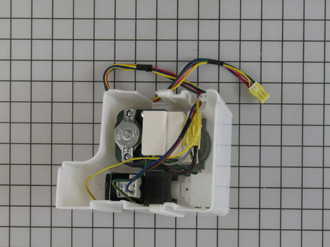 Photo 1 of DA97-05246G Samsung Refrigerator Auger Motor  and Case Assembly