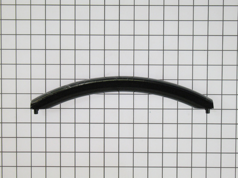 Photo 1 of DE94-02409A Samsung Microwave Door Handle Assembly, Black