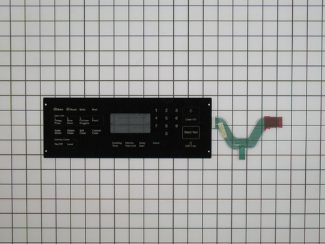 Photo 1 of DG34-00020A Samsung Range Membrane Switch