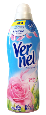 Photo 1 of VERNELROSE Vernel Wild Rose Concentrated Fabric Softener 900ML