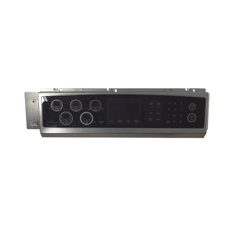 Photo 1 of 383EW1N006B LG Electric Range Oven Touchpad Control Panel