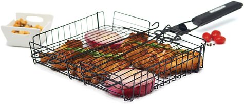 Photo 1 of 24876 GrillPro BBQ Grill Deluxe Broiler Basket