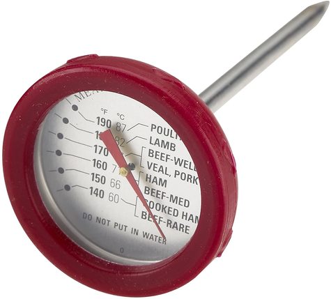 Photo 1 of 11391 GrillPro Stainless Steel Thermometer with Bezel