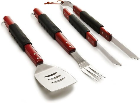 Photo 1 of 40110 GrillPro 3-Piece Stainless Steel BBQ Grill Tool Set