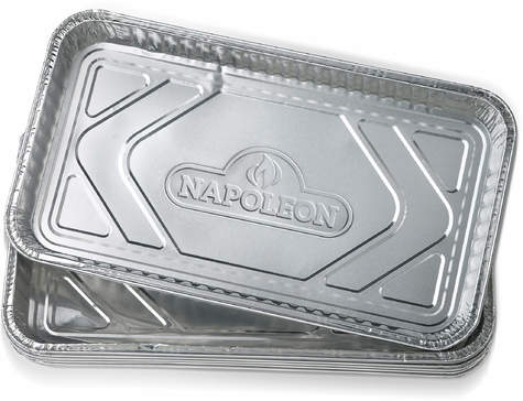 Photo 1 of Napoleon 62008 Large Grease Drip Trays (14 x 8) - Pack of 5