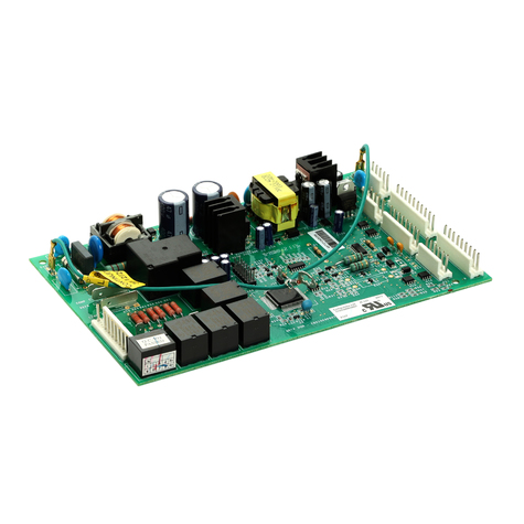 Photo 1 of WR01F00241 GE Refrigerator Main Control Board Assembly