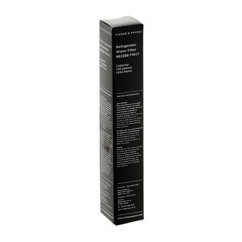 Fisher & Paykel / DCS 862288 Fisher & Paykel Refrigerator Water Filter ...