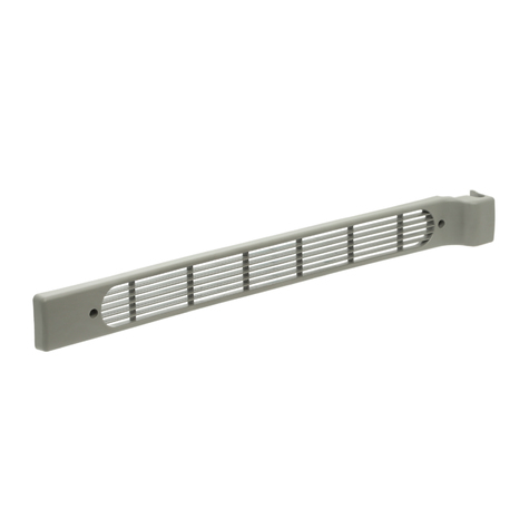 Photo 1 of Frigidaire 297036907 GRILLE/KICKPLATE,32GRAY