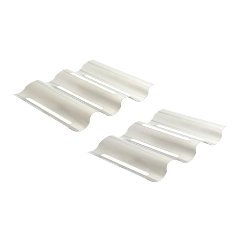 Photo 1 of 77405 Napoleon Grill Stainless Steel Sear Plates - Set of 2