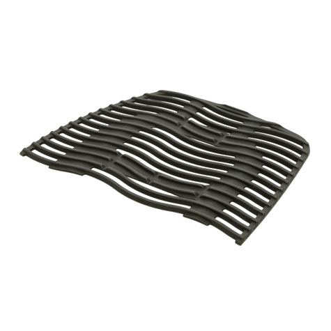 Photo 1 of N305-0087-BK2FL Napoleon Grill Cast Iron Cooking Grid - Left