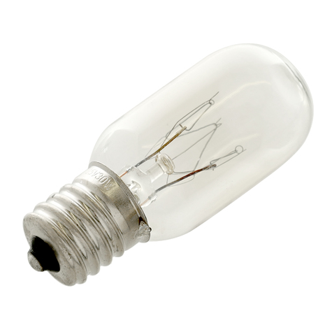 Photo 1 of 6912W1Z004B LG Incandescent Microwave Lamp Light Bulb