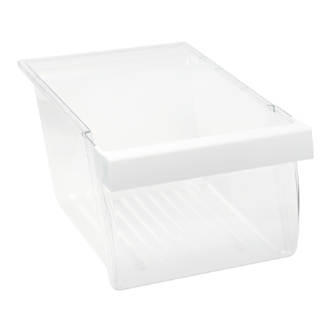 Photo 1 of 3391JJ1020D LG Refrigerator Vegetable Tray Assembly