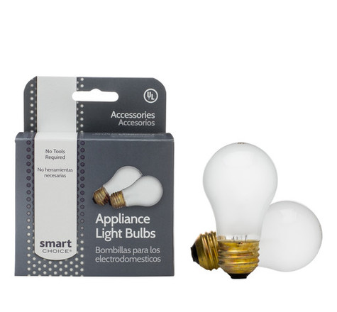 Photo 1 of Frigidaire 5304490731 Smart Choice Appliance Light Bulb, 2 Pack