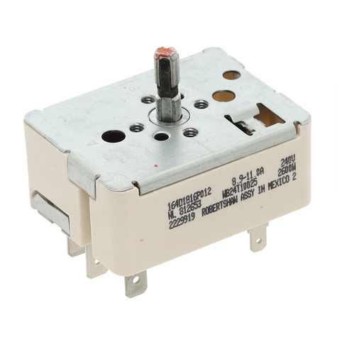 Photo 1 of WG02F04192 GE Range Infinite Switch Control (For 8 Element)