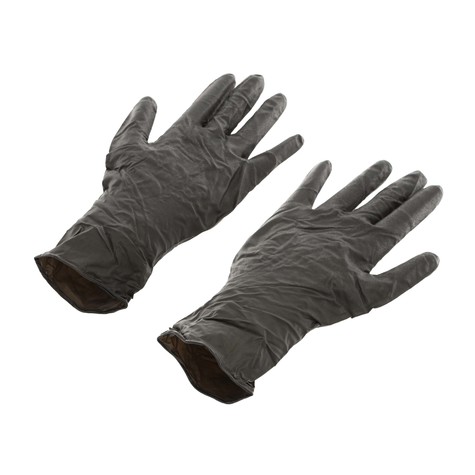 Photo 1 of Watson Gloves 5555PF-L Grease Monkey 8mm thick Nitrile Gloves - 50 pcs Large