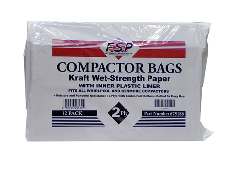 Photo 1 of 675186 Whirlpool Compactor Bags