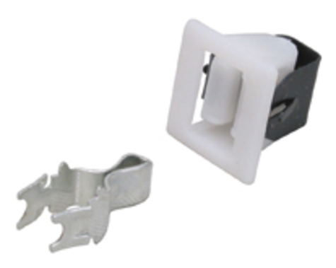 Photo 1 of Frigidaire 5366021400 M-F Door Plastic Latch Kit