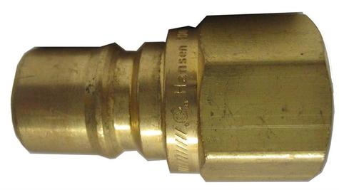 Photo 1 of GMN6-6F Stove Quick Disconnect Brass Nipple - 3/8