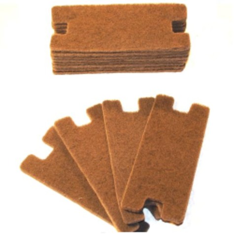 Photo 1 of DW-BROWN-PD 12 Pack Replacement Brown Pads
