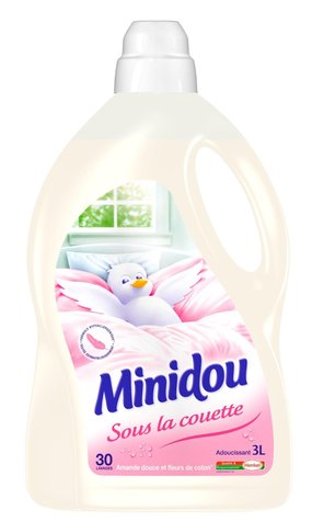 Photo 1 of MINIDOU-A&CF Minidou Almond & Cotton Flower Fabric Softener 3L 